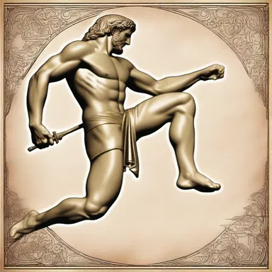 In Greek mythology, Achilles was said to have been invulnerable except for his heel, which was his only hinge joint.