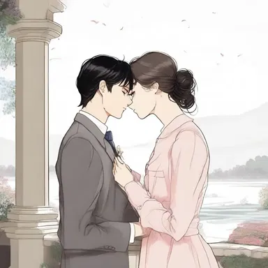 The protagonist realized that his partner was niggardly with their affection and rarely expressed their love openly.
