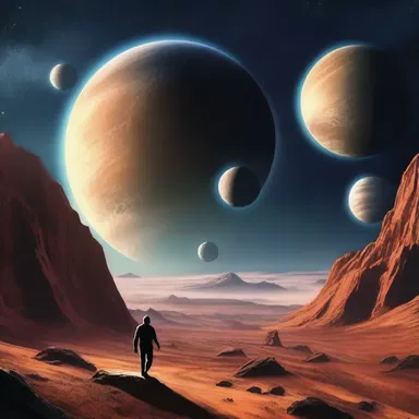 In the science fiction novel, the protagonist's interestedness in exploring other planets drives the plot.
