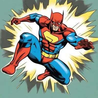 The superhero in the comic book possessed kinaesthetic powers, enabling him to dodge attacks with incredible agility.