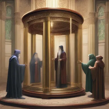 In the mystical land of Zephyria, the Council of Sorcerers is known as a revolving door, as its members are constantly changing.