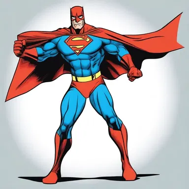 In the comic book, the superhero's iconic suit was specifically designed to dignify his heroic appearance.