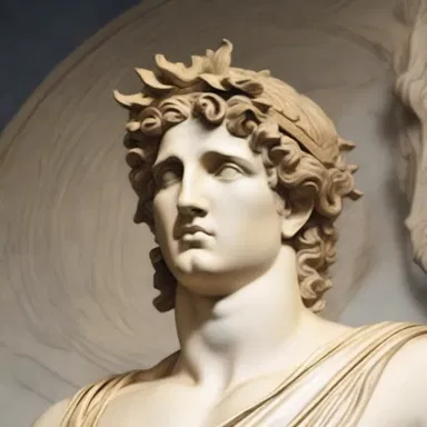 In Greek mythology, the god Apollo is often depicted as embodying the principle of parsimony, preferring straightforward and direct actions rather than convoluted plans.