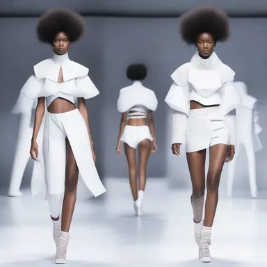 The fashion designer incorporated futuristic saccharide-inspired elements into their collection, creating innovative and avant-garde garments.