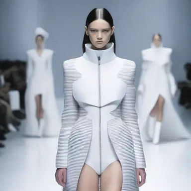 The fashion designer incorporated futuristic saccharide-inspired elements into their collection, creating innovative and avant-garde garments.