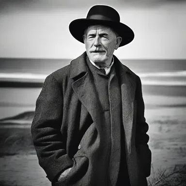 Throughout the novel, the author describes the hale protagonist as someone who possesses remarkable strength and vitality, even in the face of adversity.