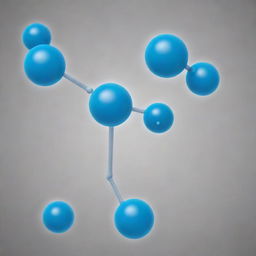 Detailed diagram showing water molecules surrounding each Na⁺ and PO₄³⁻ ion