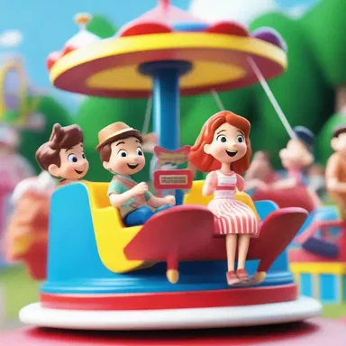 In the movie, the main characters enjoy a thrilling ride on the whirligig at the amusement park.