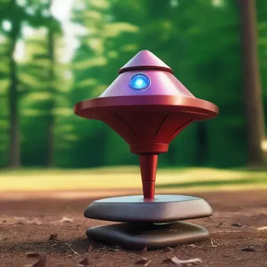In the movie, the main character discovered a mysterious whirligig artifact that held secret powers.