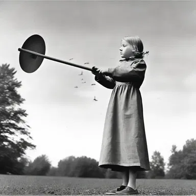 During the Renaissance, children used to play with whirligigs made of wood by spinning them with a stick.
