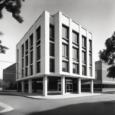 The bold and trendy architectural design of the building quickly became outdated, making it nothing more than a flash in the pan.