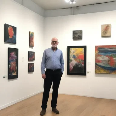 The artist's debut exhibition was a huge success, but he turned out to be a flash in the pan, never again achieving the same level of recognition or acclaim.