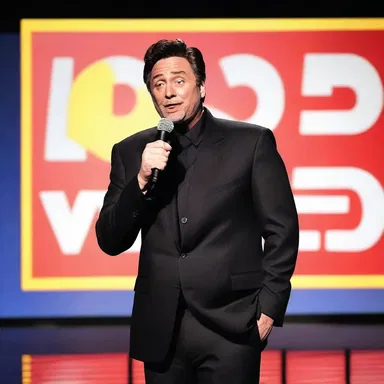 The comedian's exploit of making the entire audience burst into laughter was truly impressive.