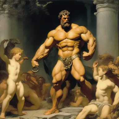 In Greek mythology, Hercules' exploit of completing twelve labors showcased his incredible strength and bravery.