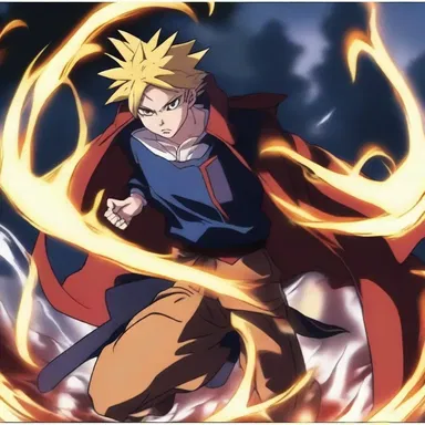 The anime series exploits the main character's supernatural powers to create thrilling action scenes.