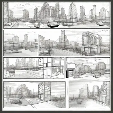 The artist skillfully exploits different shading techniques to enhance the visual impact of the comic panels.