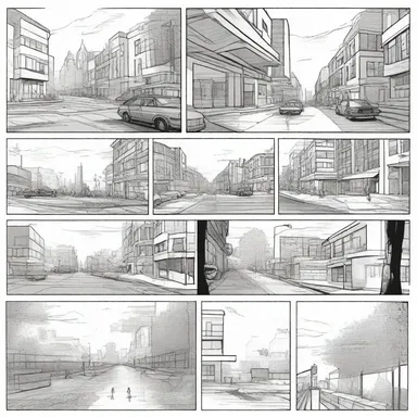 The artist skillfully exploits different shading techniques to enhance the visual impact of the comic panels.