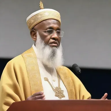 The religious leader preached about the importance of not exploiting the vulnerable members of society.