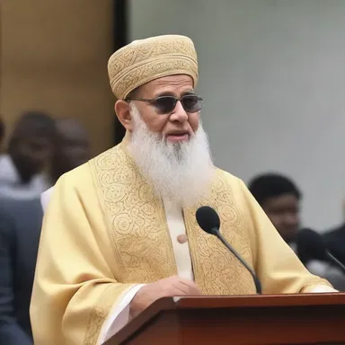 The religious leader preached about the importance of not exploiting the vulnerable members of society.