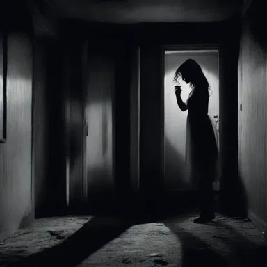 The horror film exploited the viewers' fear of the dark by creating intense suspenseful scenes in dimly lit settings.