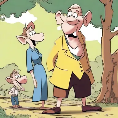 The mischievous character's plans were well-nigh successful, but ended up causing chaos instead.