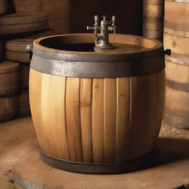 According to mythology, the gods hid their secret power in a magical tap inside a cask.