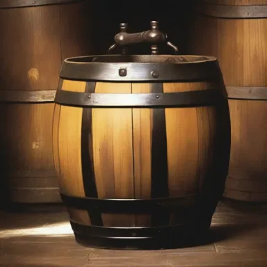 According to mythology, the gods hid their secret power in a magical tap inside a cask.
