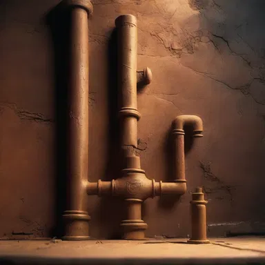 In the movie, the protagonist discovered a hidden room with an ancient tap that had magical powers to unlock secrets.