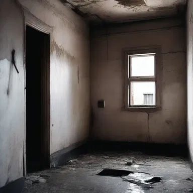 As the protagonist entered the abandoned house, she could hear a dripping sound coming from an old tap in the corner.