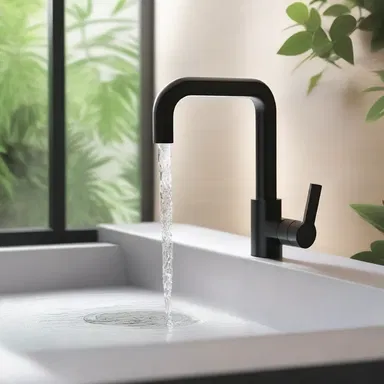 The architect incorporated a unique feature into the design - a tap that produced soothing sounds of water.