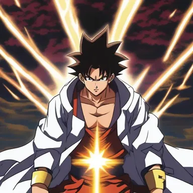 In the anime series, the protagonist tapped the ancient power within them to defeat the villain.