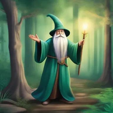 The wizard used his magical staff to tap into the ancient powers of the enchanted forest.
