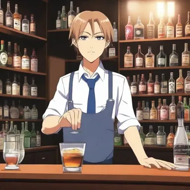 In the anime series 'Bartender', the main character is skilled at tapping various types of alcoholic beverages.