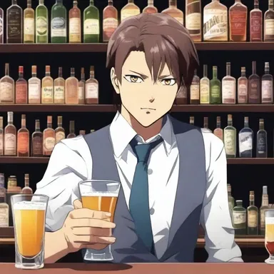 In the anime series 'Bartender', the main character is skilled at tapping various types of alcoholic beverages.