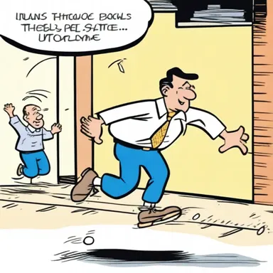 In the comic strip, the character tap danced his way through the panels, leaving behind a trail of rhythmic clicking sounds.