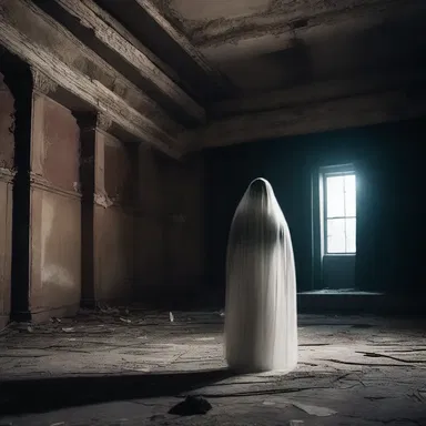 The horror movie included a spine-chilling scene where a ghostly figure hauntingly tap danced in an abandoned theater, filling the air with eerie rhythmic clicking sounds.