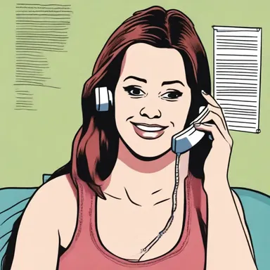 Sarah felt a shiver down her spine as she realized she was being tapped on the phone, unaware of who was listening to her conversations.