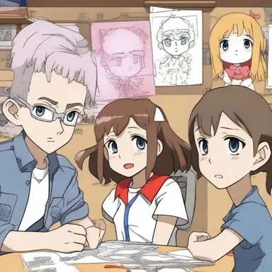 The animator tapped into their creativity to bring the characters to life in the anime series.