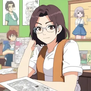 The animator tapped into their creativity to bring the characters to life in the anime series.