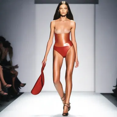 The model's hypotension caused her to faint on the runway during the fashion show.