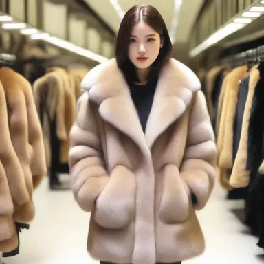 The fashion designer hoped to deter customers from buying fur coats by showcasing the cruelty involved in their production.