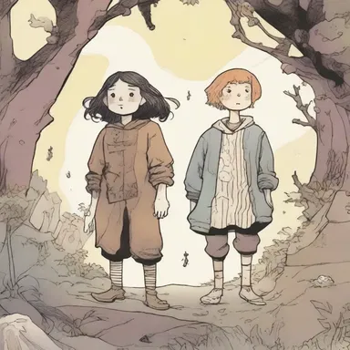 The comic book 'Bone' presents an idyll of three cousins embarking on a whimsical journey through a world filled with fantasy creatures.