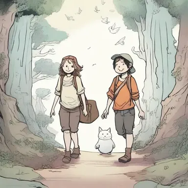 The comic book 'Bone' presents an idyll of three cousins embarking on a whimsical journey through a world filled with fantasy creatures.