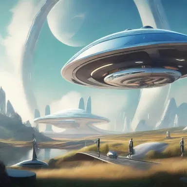 The novel depicted a futuristic world where humans lived in harmony with advanced technology, creating an idyll that seemed too perfect to be true.