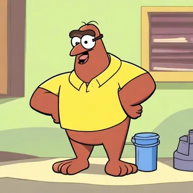 In the animated series, the character would always yammer about the smallest inconveniences.