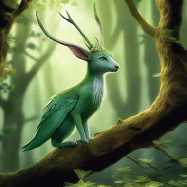 Within the fantasy world of elves and magical creatures, the enchanted creatures would yammer when they sensed danger.