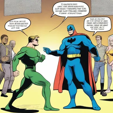 In the superhero comic, the hero's sidekick would often yammer loudly when captured by the villain.