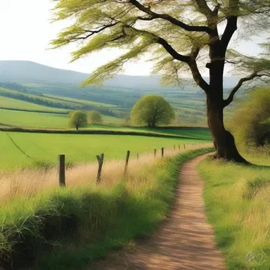 The author's poetic descriptions painted a vivid picture of the unstained beauty of the countryside.
