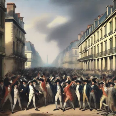 During the French Revolution, the streets of Paris were filled with protesters demanding liberty and equality, with their unstained enthusiasm and determination paving the way for change.