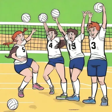 Why did the intraspecies volleyball team always win? Because they had unbeatable teamwork!